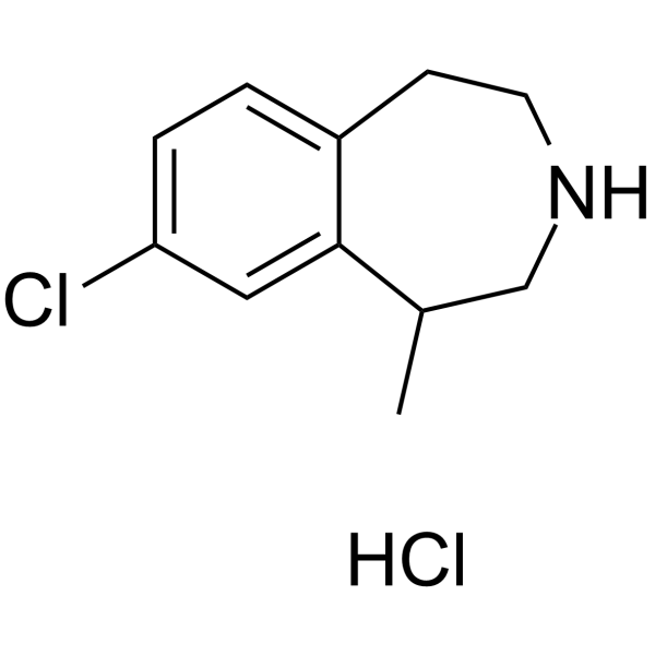 (Rac)-Lorcaserin hydrochloride  Chemical Structure