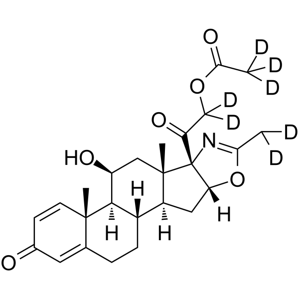 Deflazacort-D7  Chemical Structure