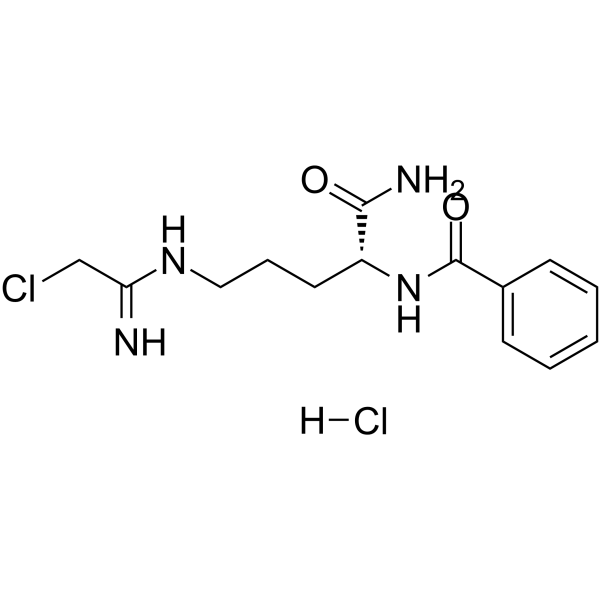D-Cl-amidine hydrochloride  Chemical Structure