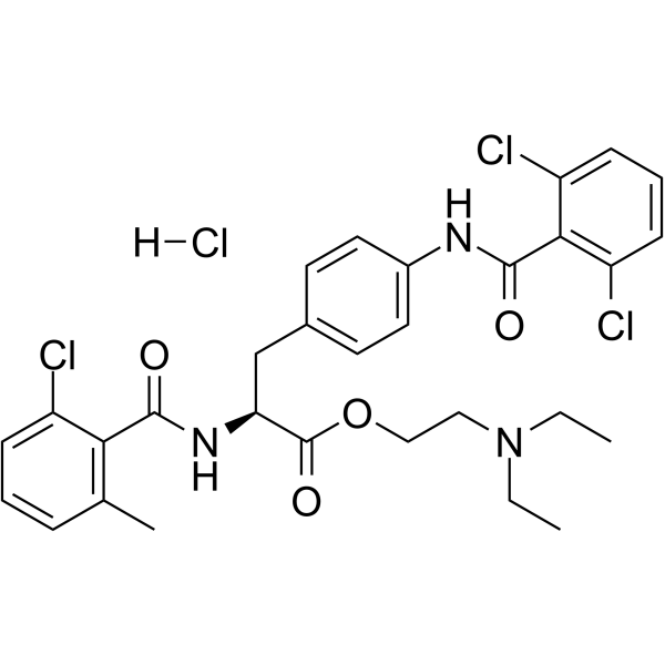 Valategrast hydrochloride  Chemical Structure