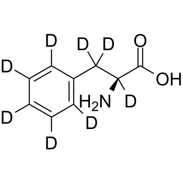 L-Phenylalanine-d8  Chemical Structure