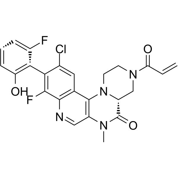 KRAS G12C inhibitor 14  Chemical Structure