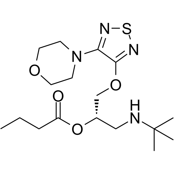 Butyryltimolol  Chemical Structure
