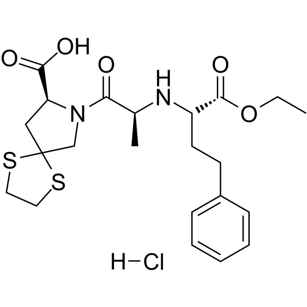 Spirapril hydrochloride  Chemical Structure