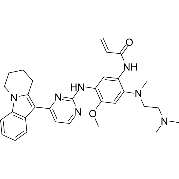 Oritinib  Chemical Structure