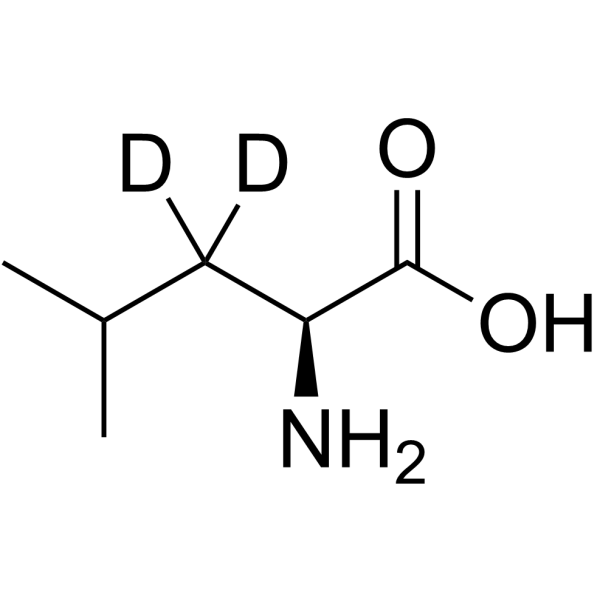 L-Leucine-d2  Chemical Structure