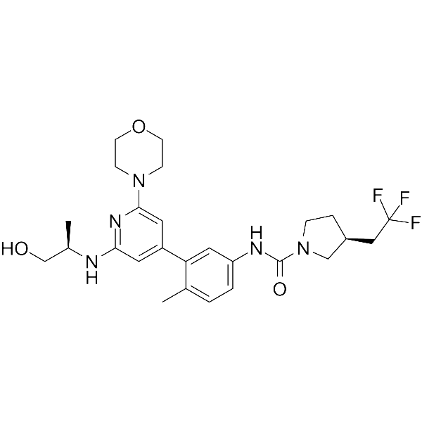 Exarafenib  Chemical Structure