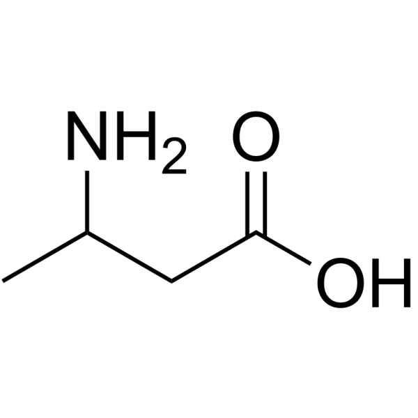 3-Aminobutanoic acid  Chemical Structure