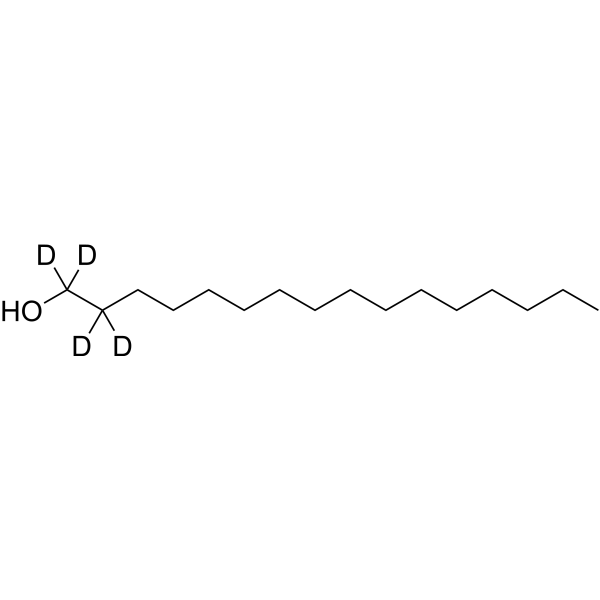 1-Hexadecanol-d4  Chemical Structure