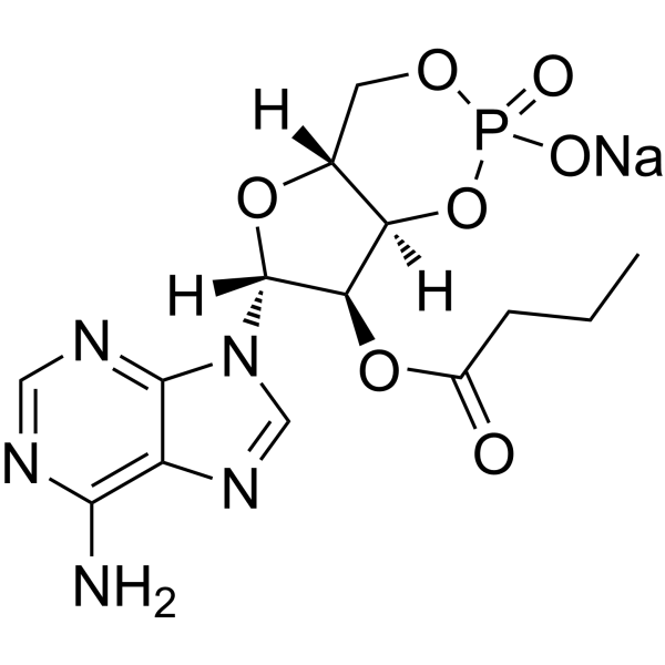 2'-O-MB-cAMP sodium  Chemical Structure