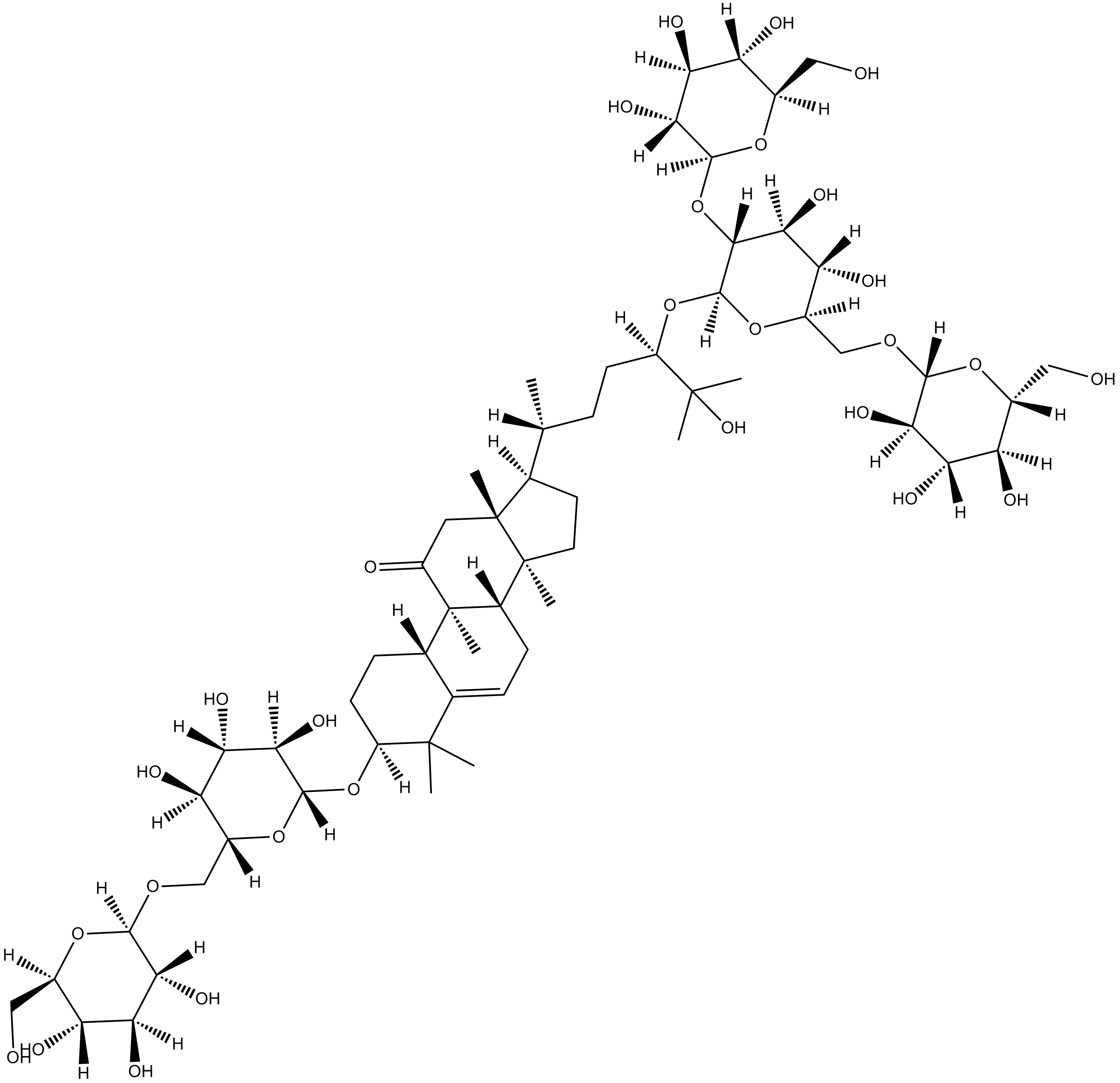 11-oxo-mogroside V Chemical Structure