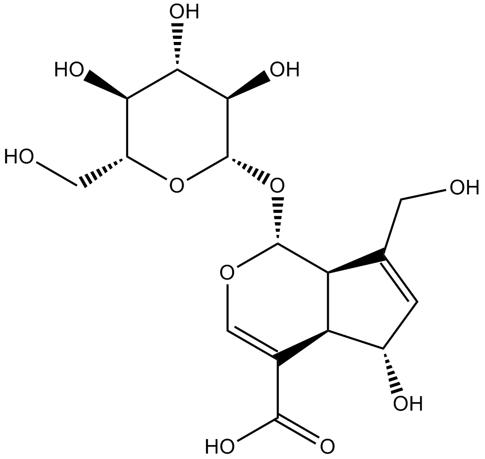 Desacetyl asperulosidic acid  Chemical Structure