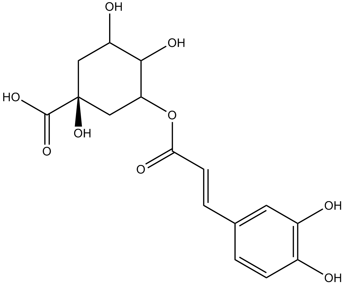 Chlorogenic acid  Chemical Structure