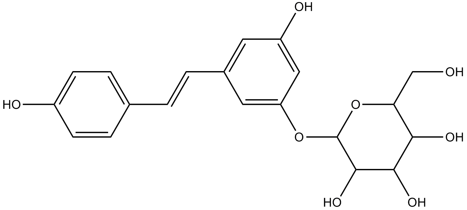 Polydatin  Chemical Structure