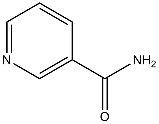 Nicotinamide (Vitamin B3)  Chemical Structure