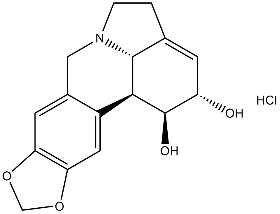 Lycorine chloride  Chemical Structure
