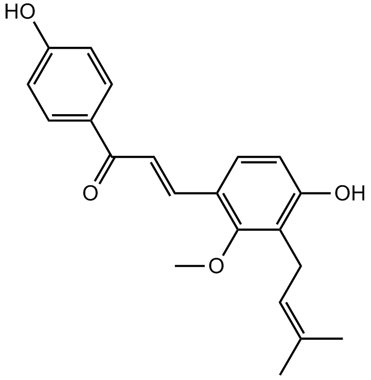 Licochalcone C Chemical Structure