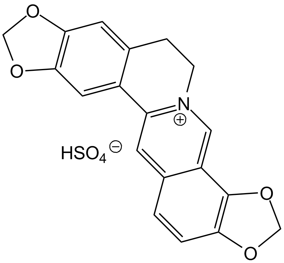 Coptisine Sulfate Chemical Structure