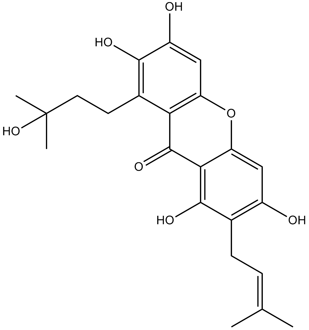 Garcinone C  Chemical Structure