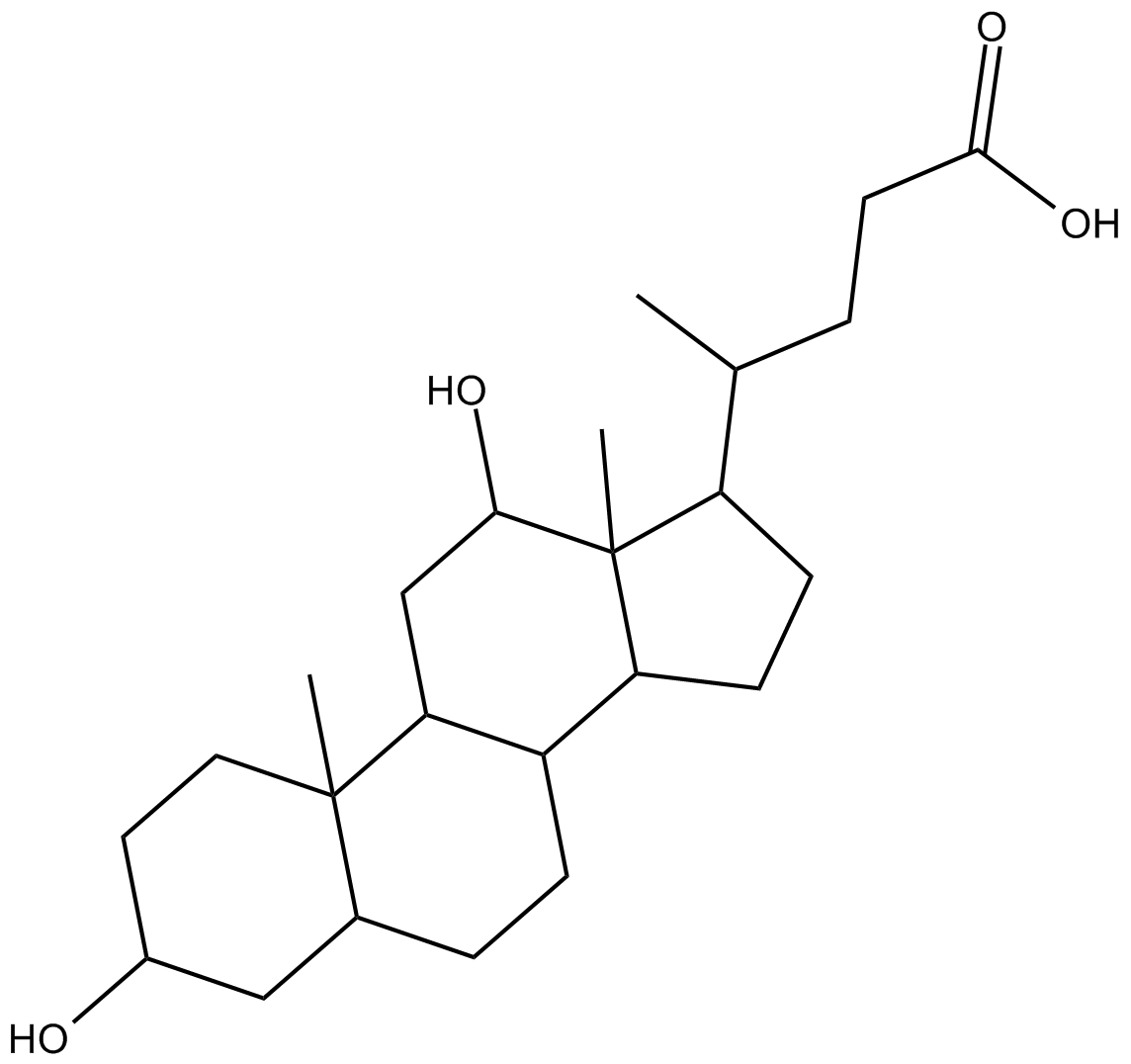 Deoxycholic acid Chemical Structure