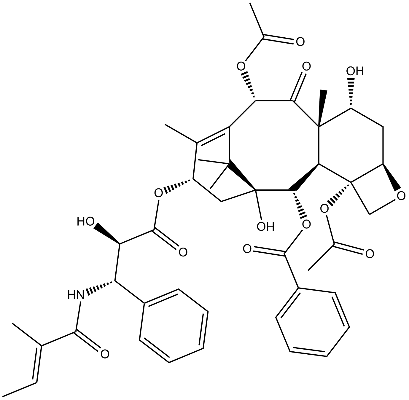 Cephalomannine  Chemical Structure