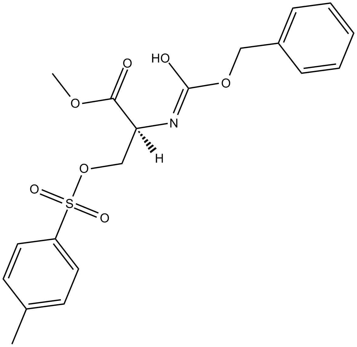 Z-Ser(Tos)-OMe  Chemical Structure