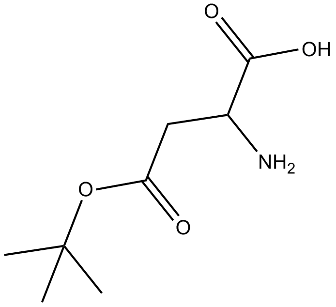 H-Asp(OtBu)-OH  Chemical Structure