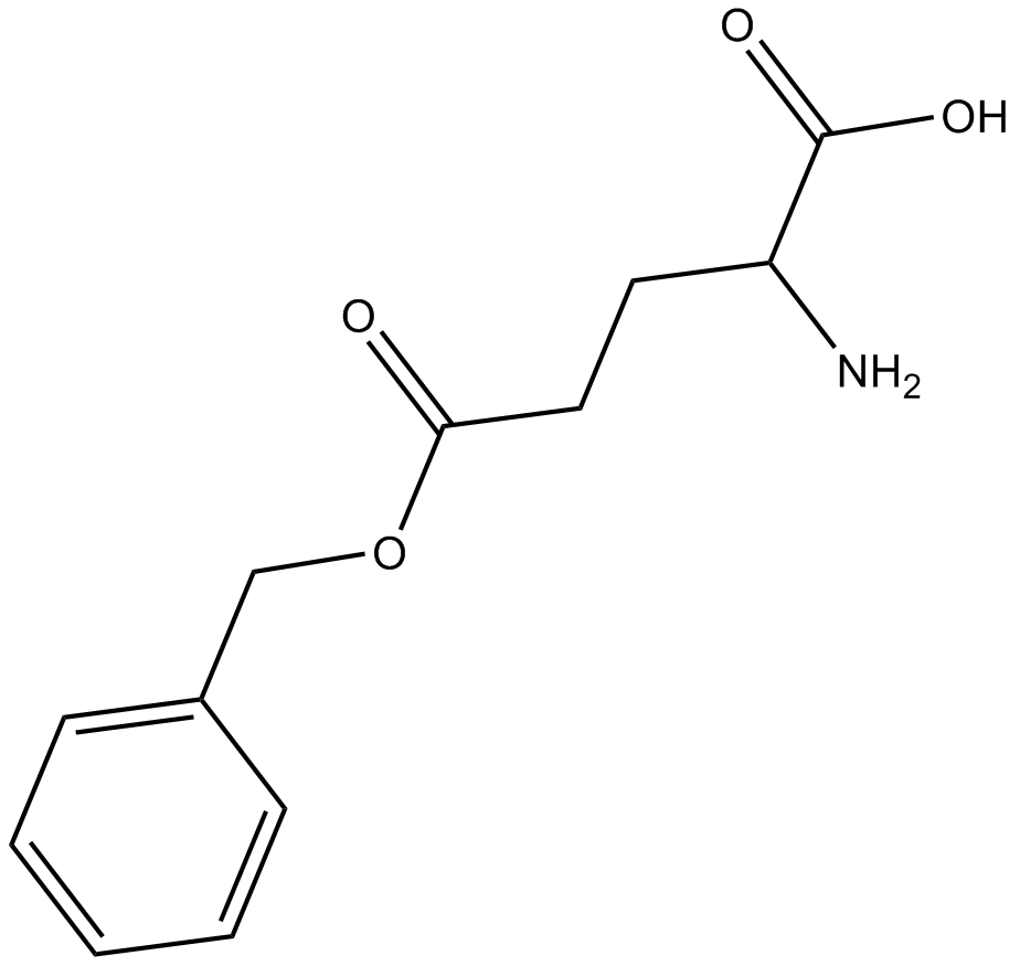 H-Glu(OBzl)-OH 化学構造