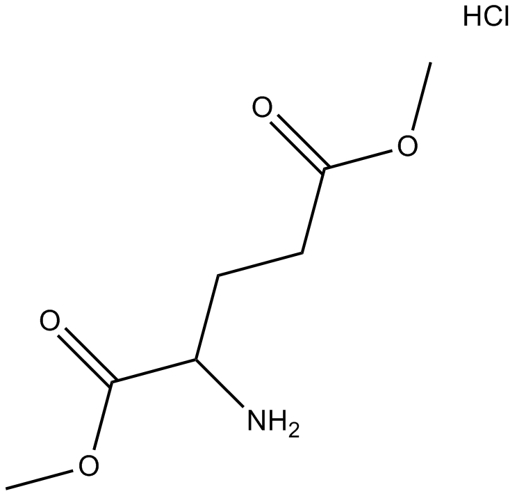H-D-Glu(OMe)-OMe·HCl 化学構造
