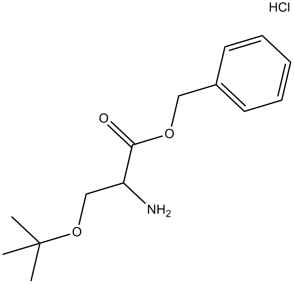H-Ser(tBu)-OBzl.HCl Chemische Struktur