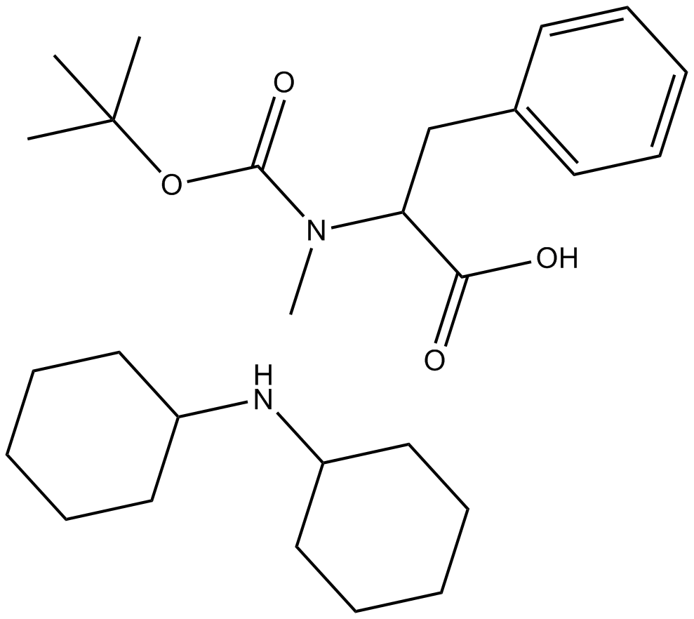 Boc-D-N-Me-Phe.DCHA  Chemical Structure