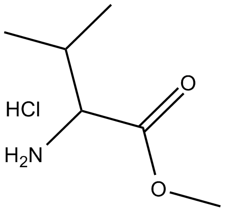 H-DL-Val-OMe?HCl 化学構造