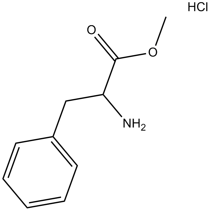 H-Phe-OMe·HCl 化学構造