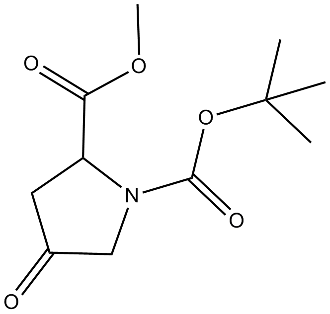 Boc-4-oxo-Pro-OMe  Chemical Structure