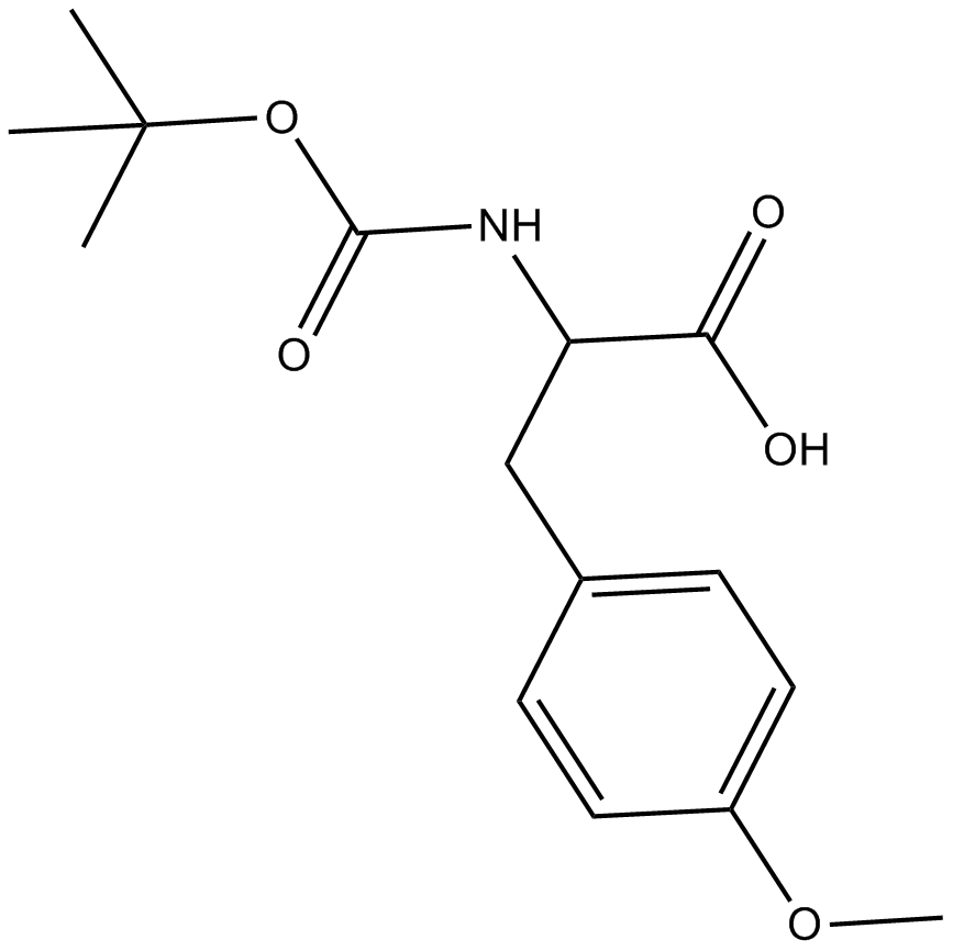 Boc-Tyr(Me)-OH Chemische Struktur