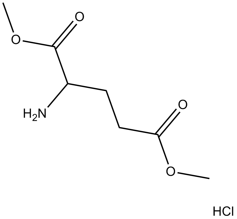 H-Glu(OMe)-OMe·HCl  Chemical Structure