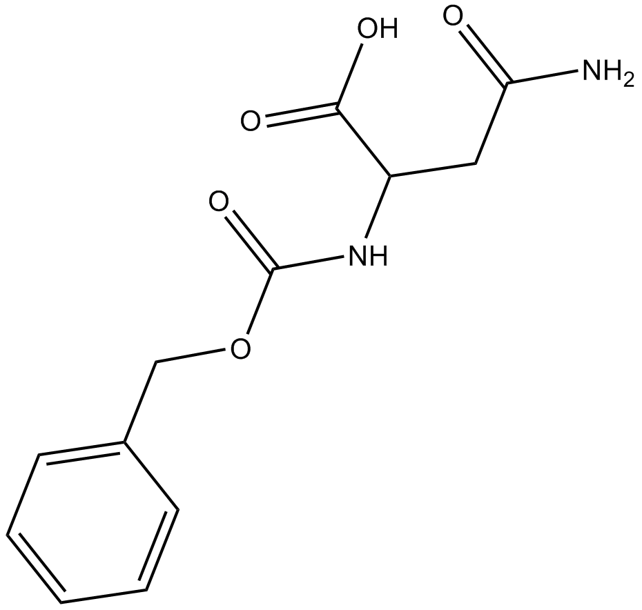 Z-Asn-OH التركيب الكيميائي