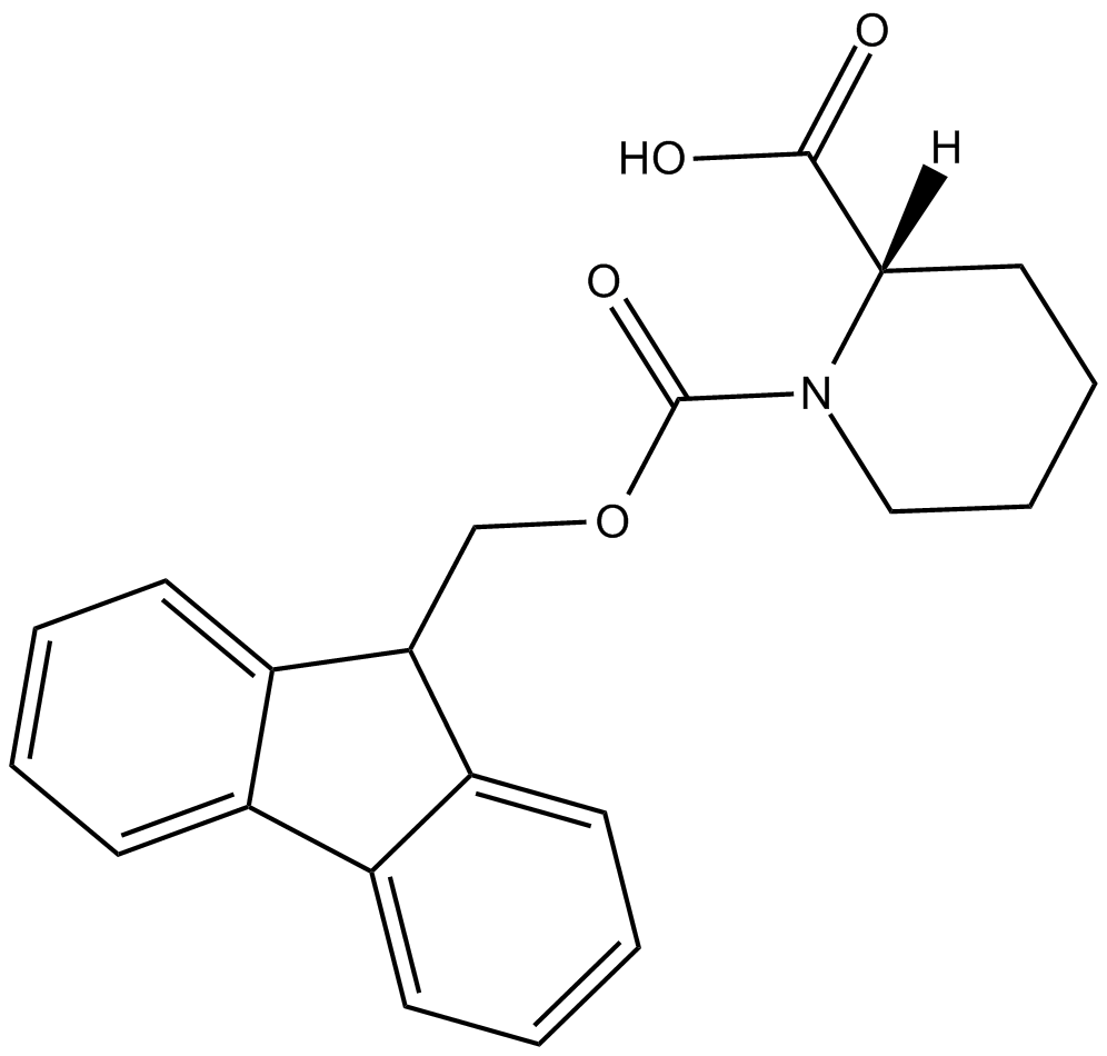 Fmoc-β-Homo-Pro-OH 化学構造