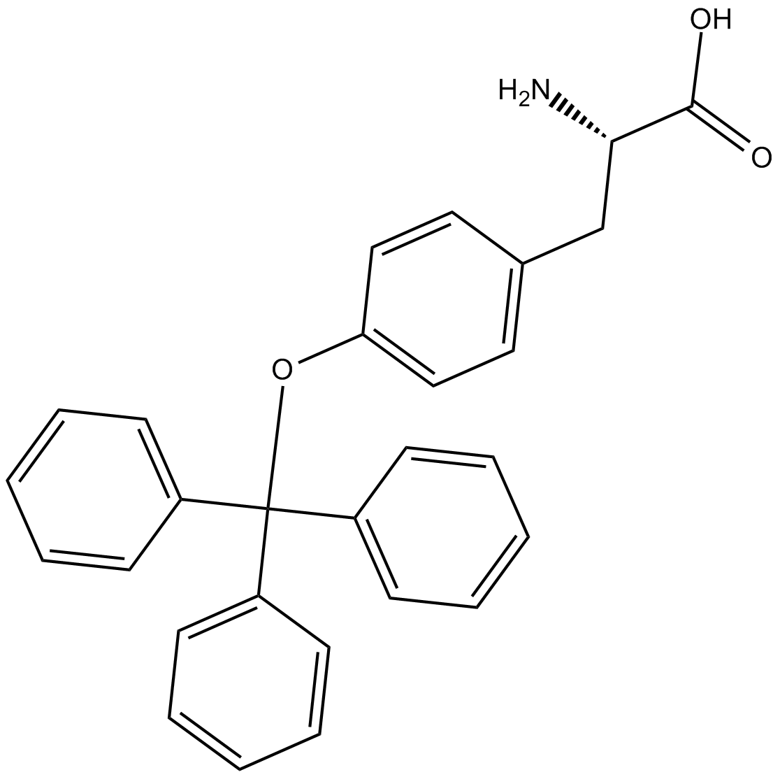 H-Tyr(Trt)-2-Chlorotrityl Resin  Chemical Structure