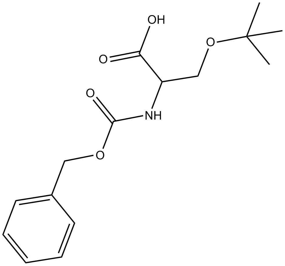 Z-Ser(tBu)-OH Chemische Struktur