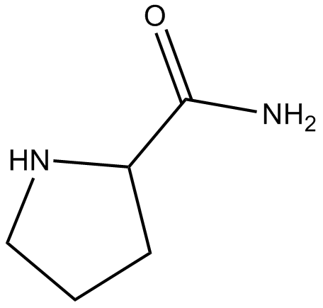 H-D-Pro-NH2 Chemische Struktur