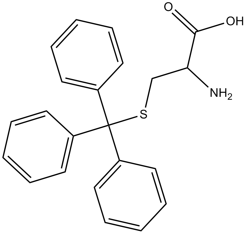 H-D-Cys(Trt)-OH  Chemical Structure
