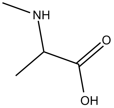 N-Me-DL-Ala-OH.HCl Chemische Struktur