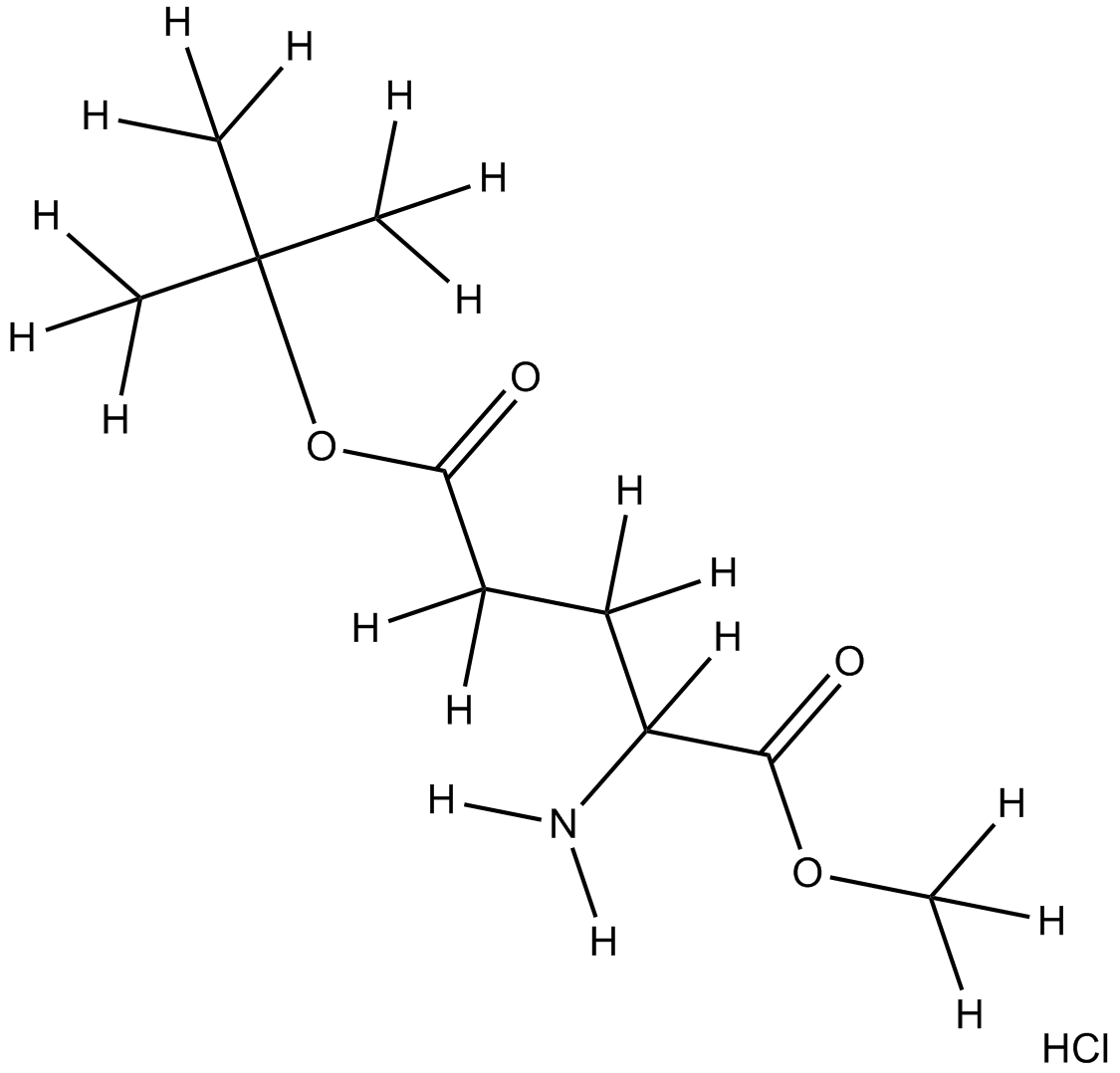 H-D-Glu(OtBu)-OMe·HCl  Chemical Structure