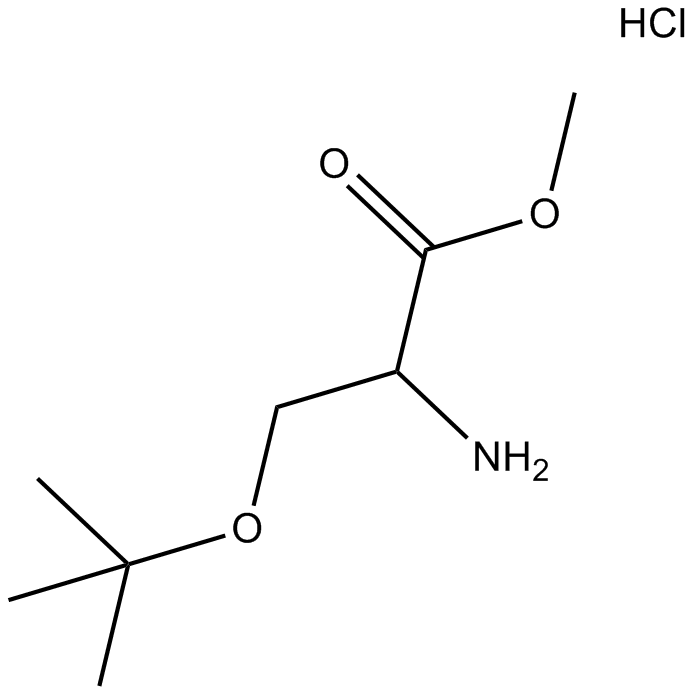 H-Ser(tBu)-OMe·HCl Chemische Struktur