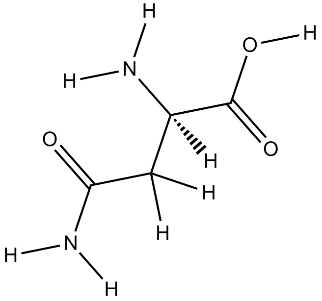 H-D-Asn-OH?H2O  Chemical Structure