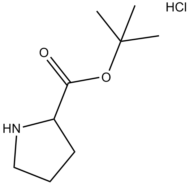 H-D-Pro-OtBu·HCl  Chemical Structure