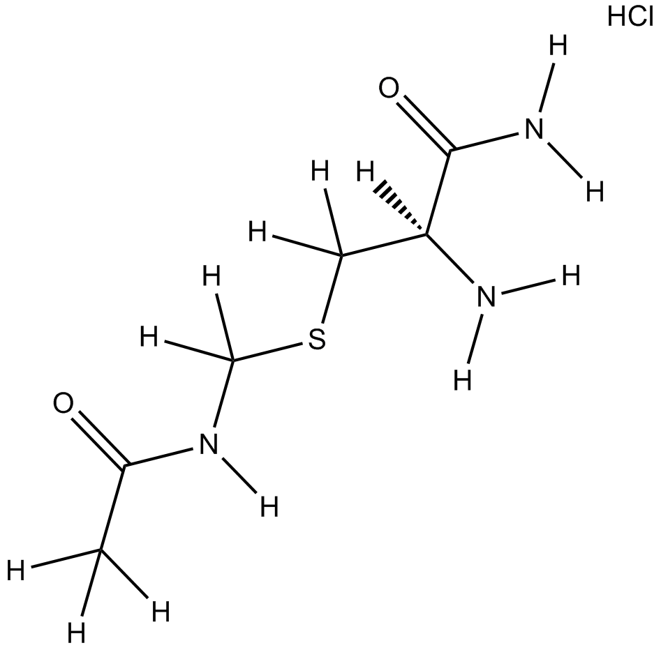 H-Cys(Acm)-NH2?HCl  Chemical Structure