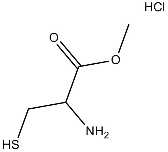 H-D-Cys-OMe.HCl 化学構造