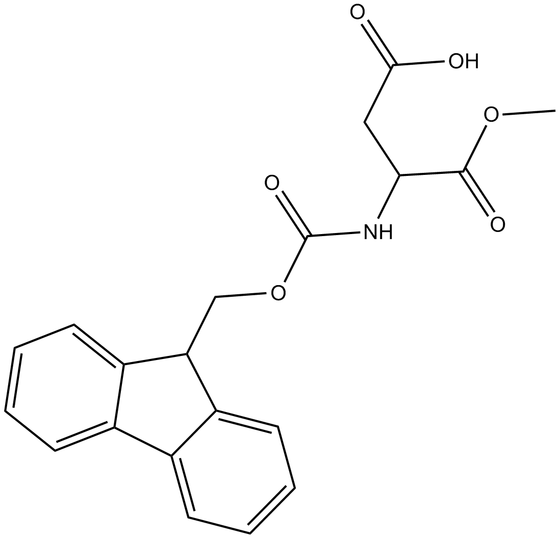 Fmoc-Asp-OMe  Chemical Structure